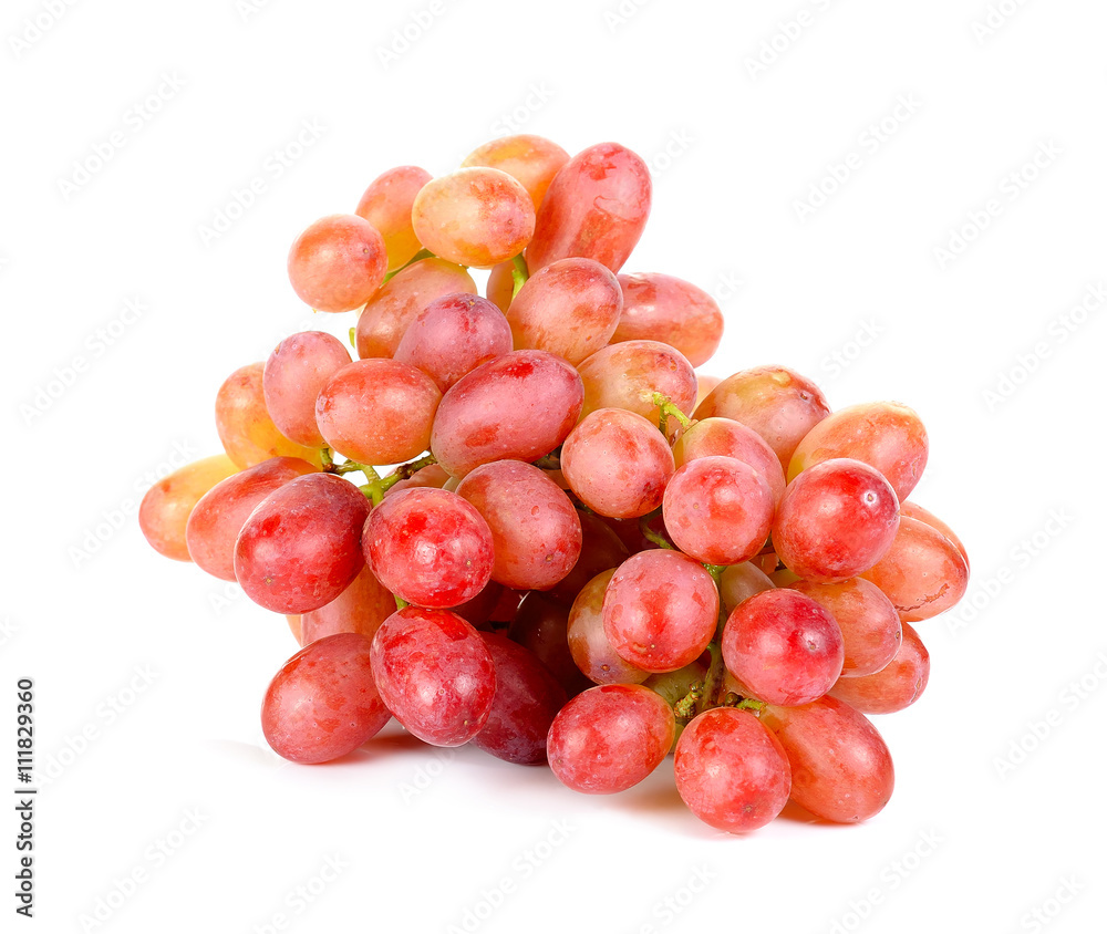 grape isolated on over white background