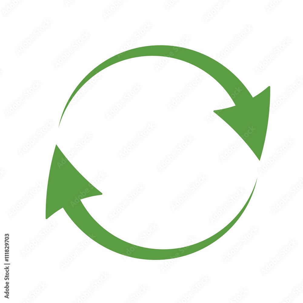 recycling icon, ecology green icons set on white background recycling icon, ecology green icons set on white background