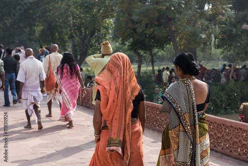 Photography Visitors in Taj Mahal