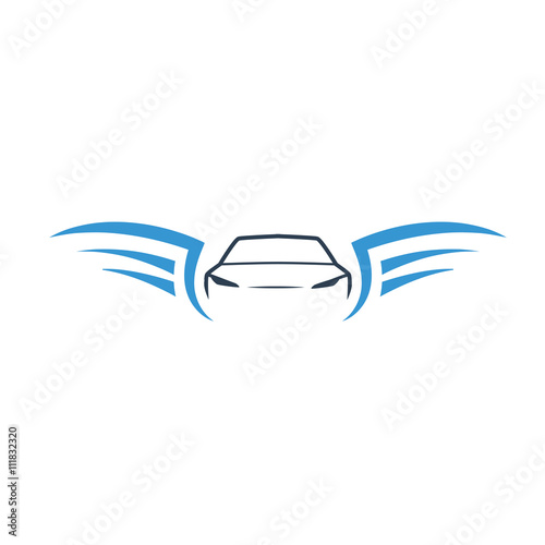Auto vector logo icon