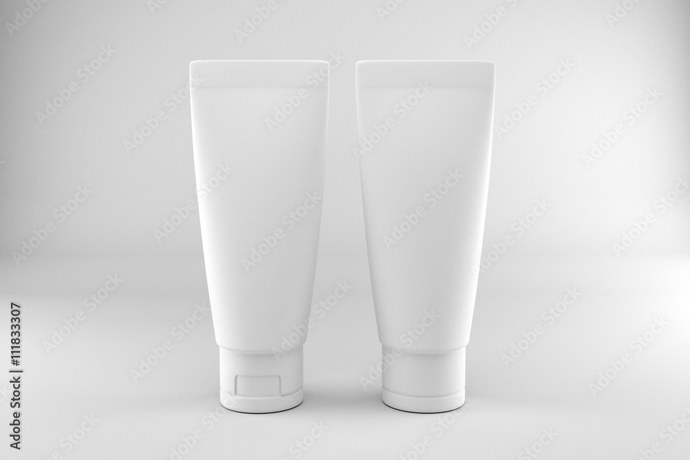 Cosmetic Package 3D rendering Cosmetic Package 3D rendering