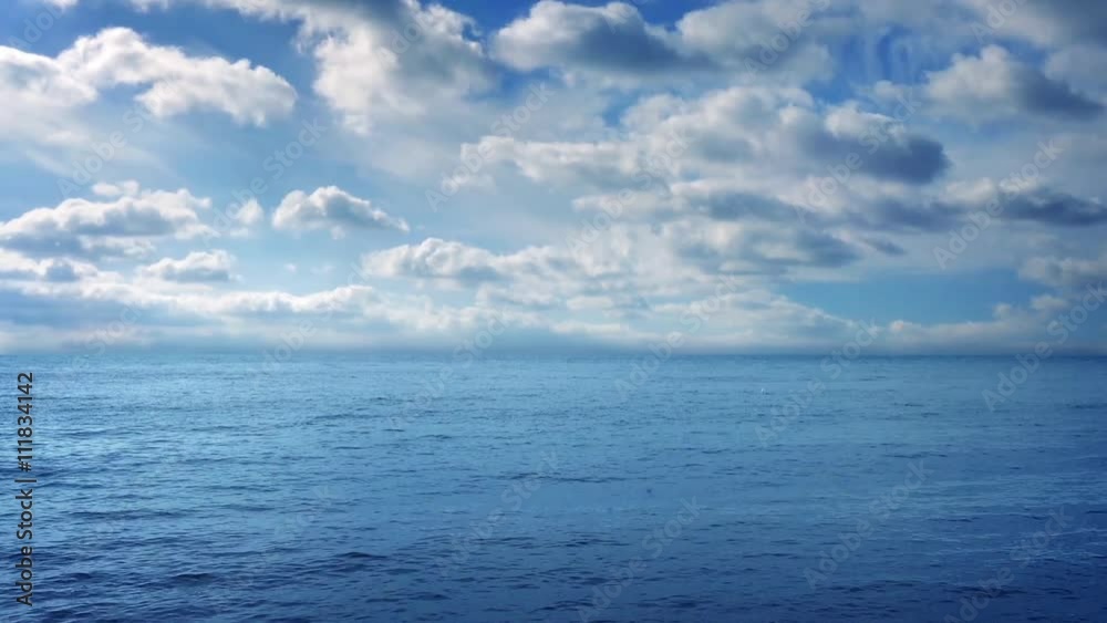 Sea And Blue Sky On Sunny Day Sea And Blue Sky On Sunny Day