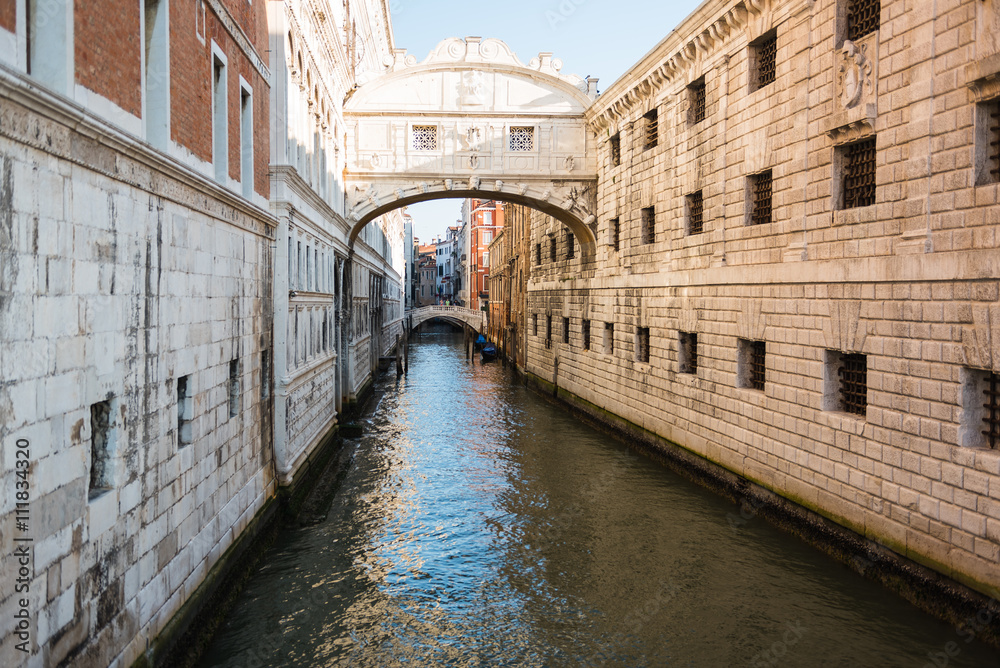 Bridge of Sighs Venice Italy 