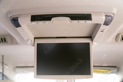 Screen in car