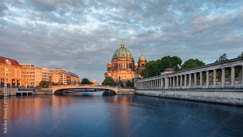 Berlin Cathedral in the early evening