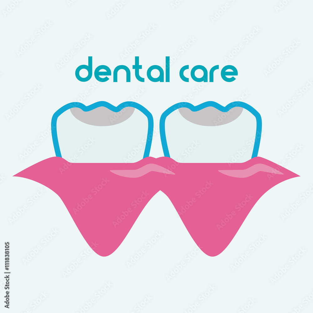 Dental care design. health concept. medical care icon Dental care design. health concept. medical care icon