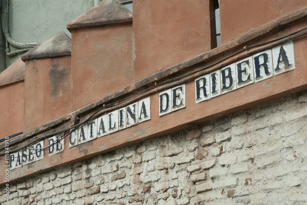 Obraz premium Cartello Stradale