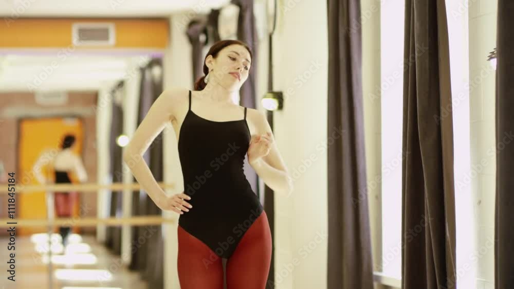 beautiful girl wearing ballet leotard beautiful girl wearing ballet leotard