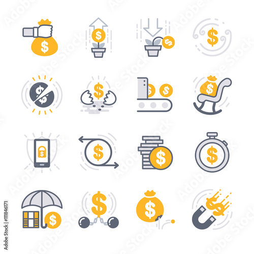 Business Investing icons