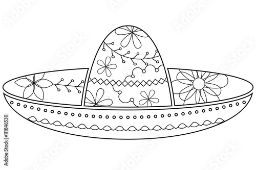 Sombrero coloring