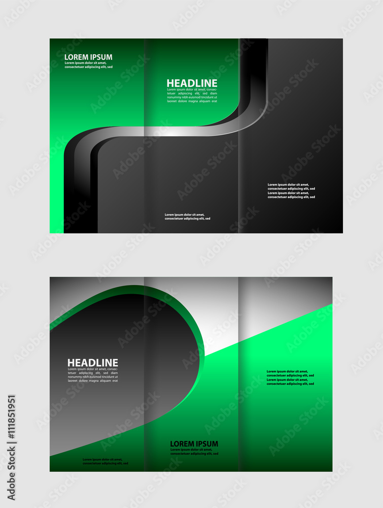 Design folding brochures with blue polygonal backgrounds. Tri-fold brochure
Design folding brochures with blue polygonal backgrounds. Tri-fold brochure