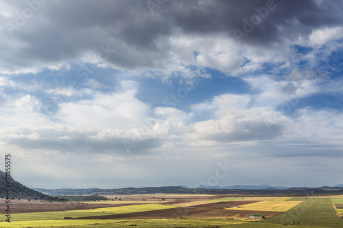 Agricultural landscape. Comarca Noroeste, Región de Murcia, Spain, Europe.