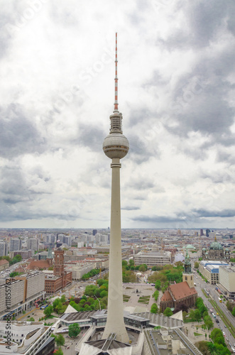 Wallpaper Mural Berlin_Fernsehturm_Europa_Deutschland Torontodigital.ca