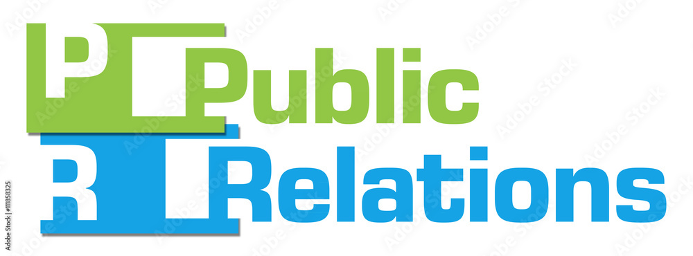 Public Relations Green Blue Abstract Stripes Public Relations Green Blue Abstract Stripes