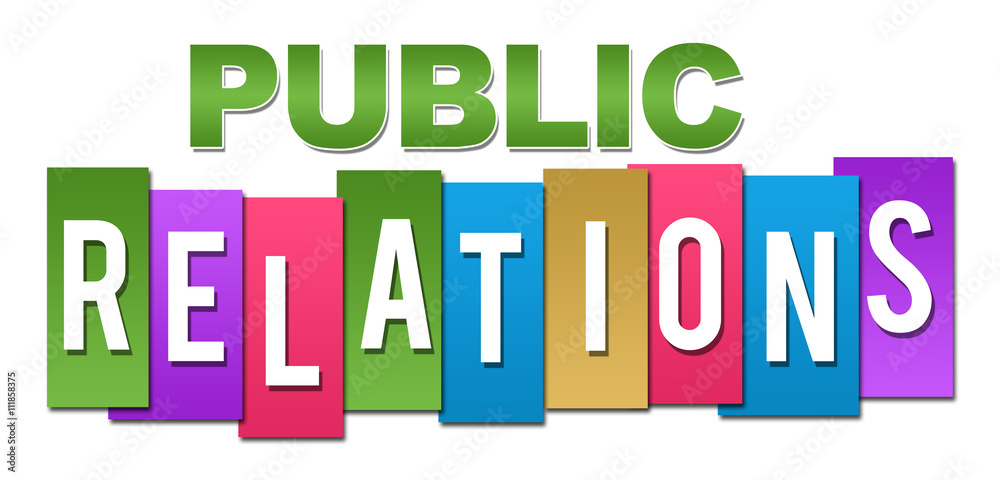 Public Relations Professional Colorful 