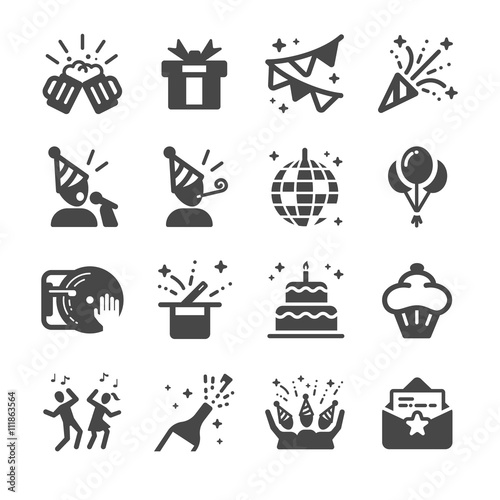 Celebration and Party icons