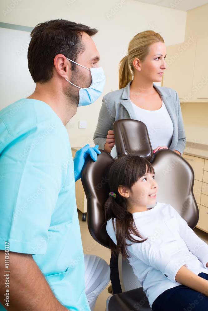 Fototapeta premium Consultation at the Dentist