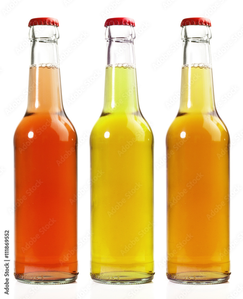 Limonade in Flaschen Limonade in Flaschen