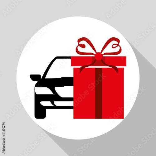Car sale design. sale concept. white background