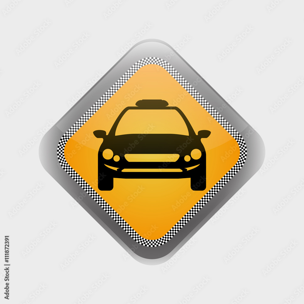 Taxi  design. cab concept. transportation icon , editanle vector