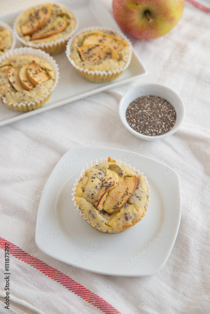 Apfel Vollwert Muffins Apfel Vollwert Muffins