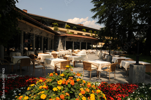 Garten-Restaurant Tre Stationi im Luxushotel Castello del Sole photo