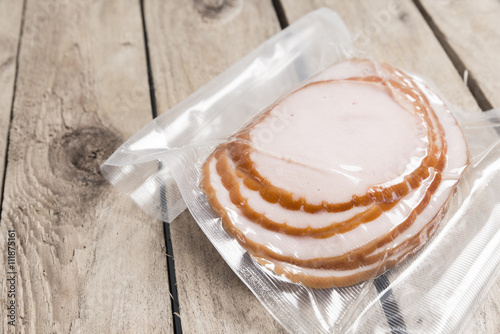 breast slices of smoked turkey vacuum
