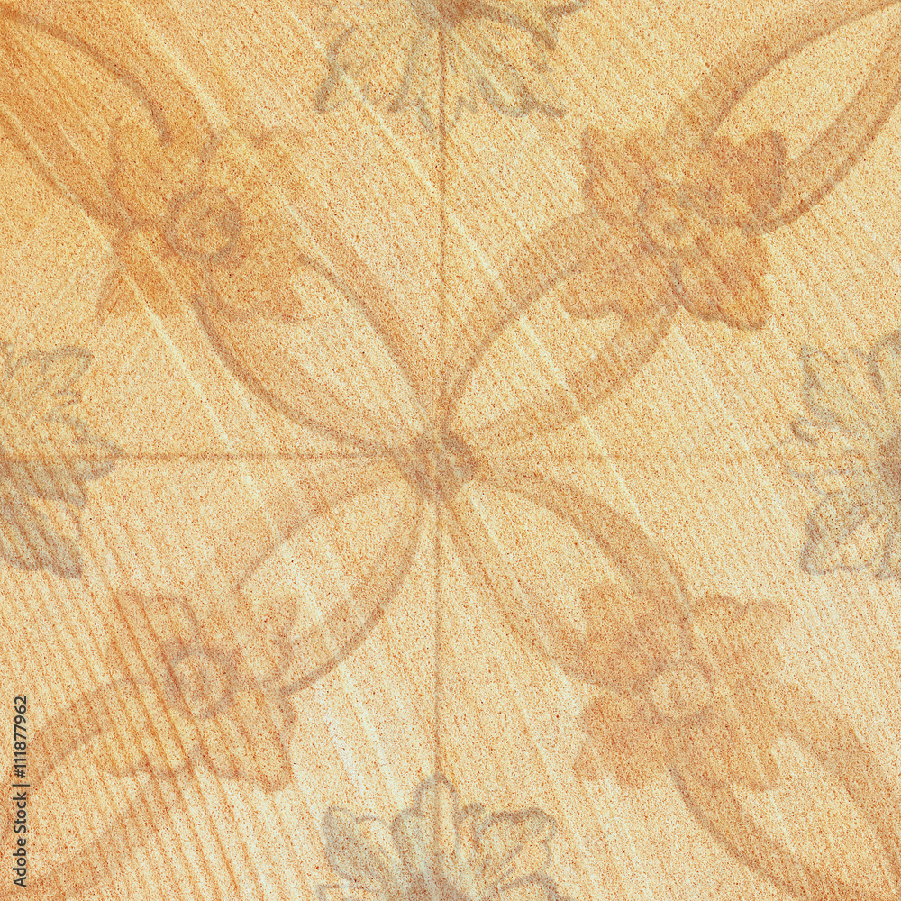 Fototapeta premium Decorative brown sand stone tile background
