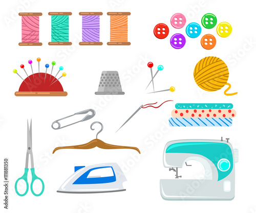 Sewing tools and equipment needle machine pin yarn