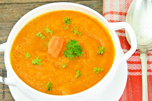 Carrot Cream Soup Diet Food