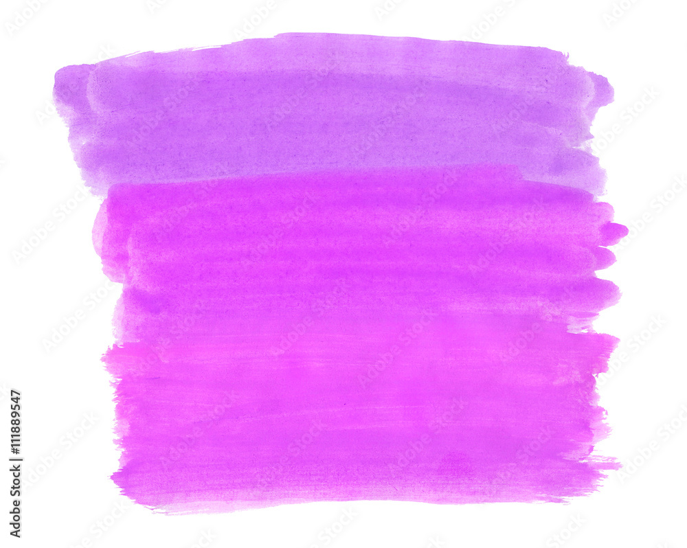 A fragment of the background in magenta tones painted with watercolors A fragment of the background in magenta tones painted with watercolors