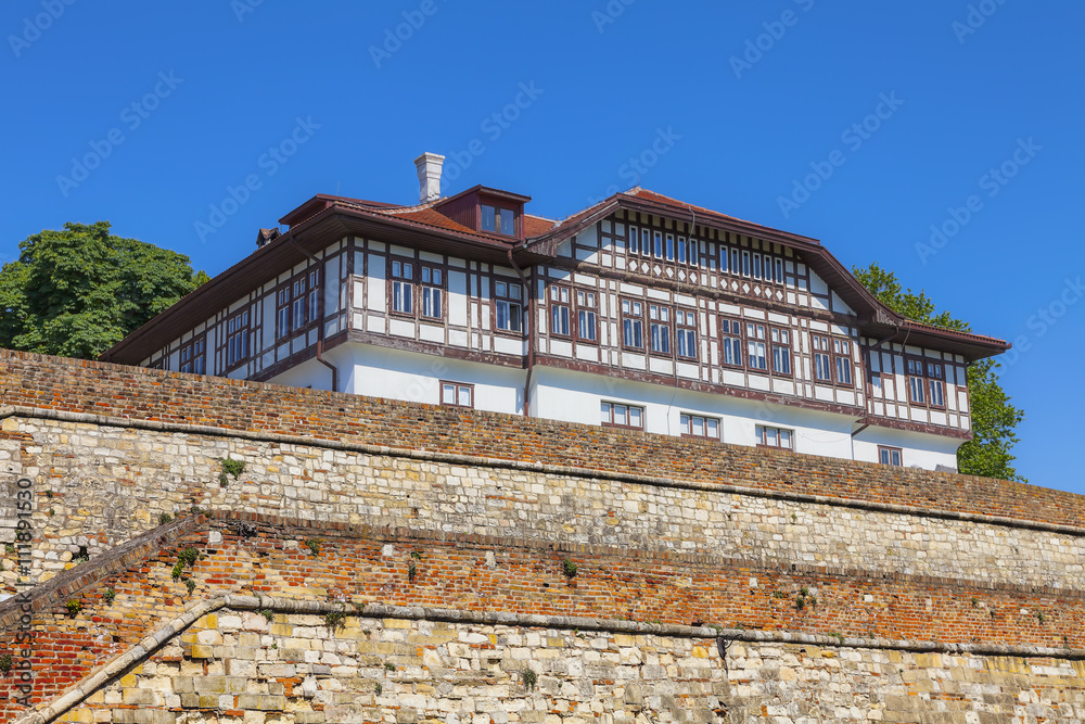 old building at the fortress