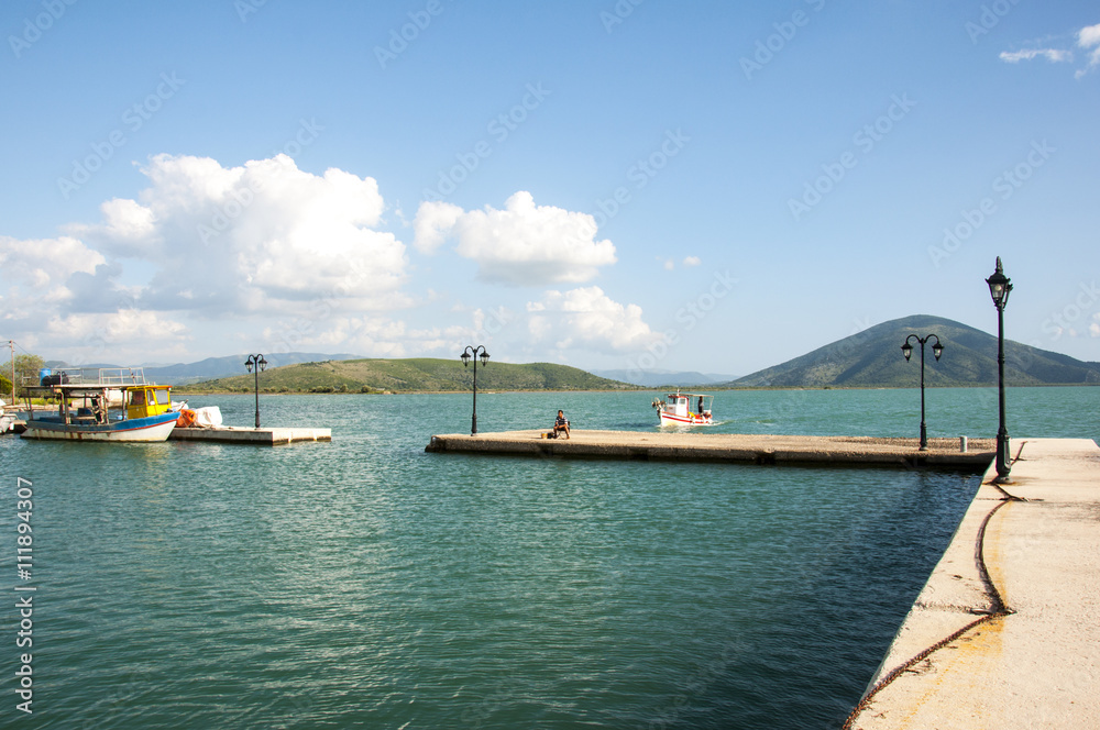 Obraz premium Fishing boat