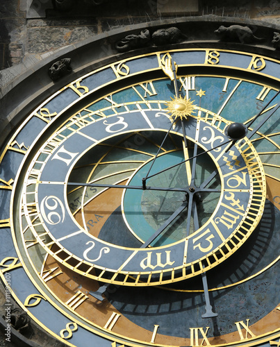 Prague astronomical clock or orloj