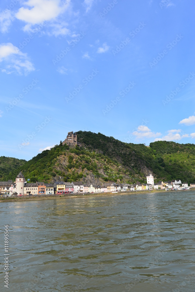 Burg Katz in St. Goarshausen am Rhein