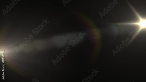 Anamorphic lens flare