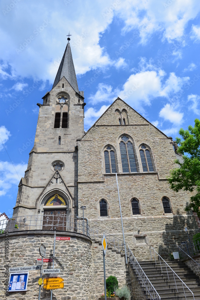 Markuskirche in Braubach am Rhein