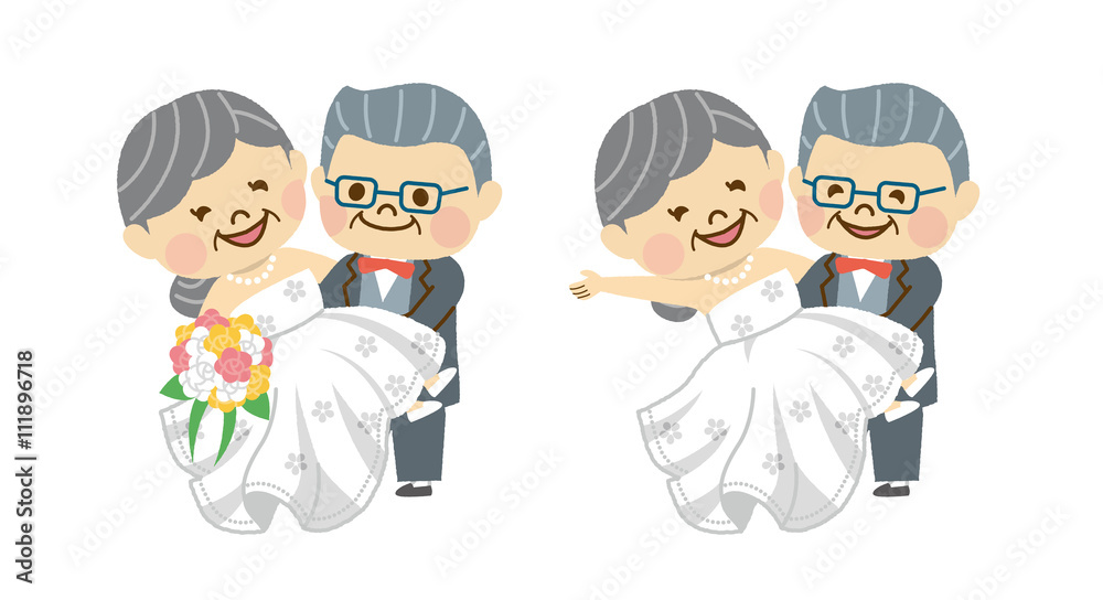 結婚式をあげる男女 その3 結婚式をあげる男女 その3