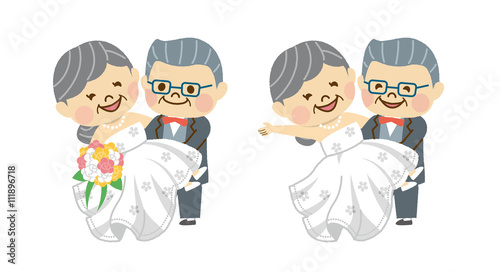 結婚式をあげる男女 その3