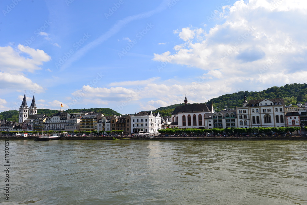 Boppard Stadt im UNESCO-Welterbe Oberes Mittelrheintal