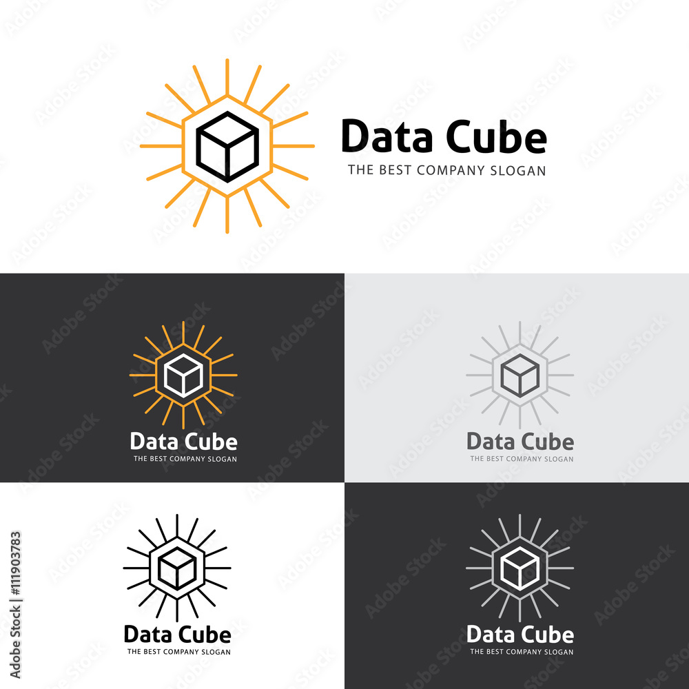 Data cube logo Data cube logo