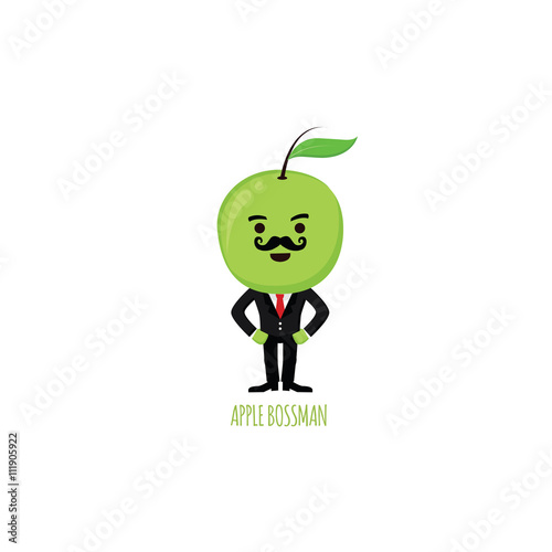 Apple costume character kids