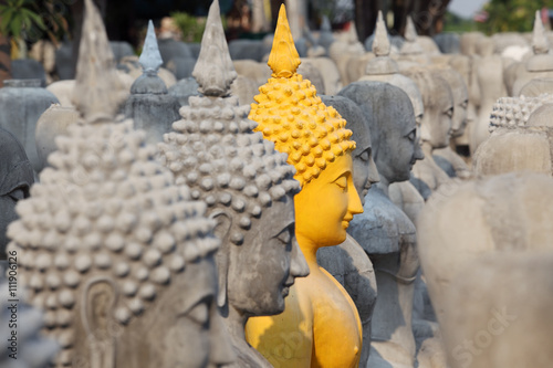 Samolepka buddha statue