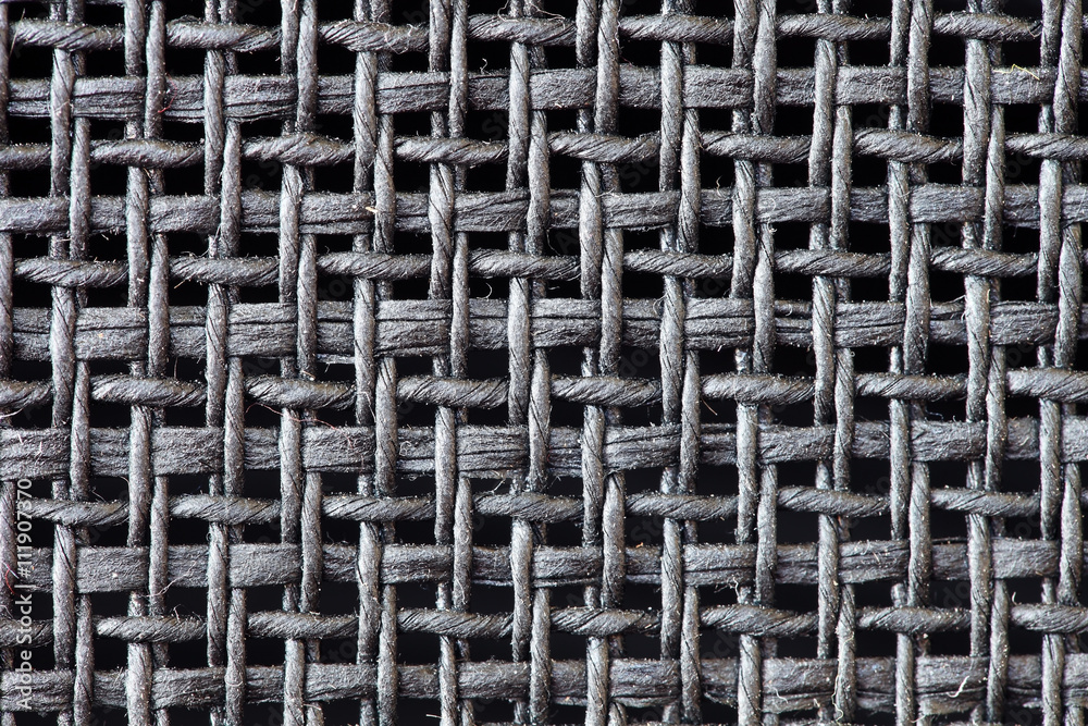 black weaver texture background.