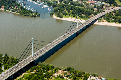 Liberty bridge in Novi Sad