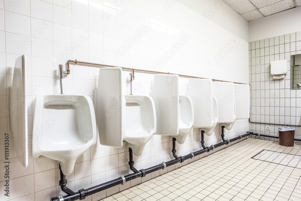urinal on the wall Stock Photo | Adobe Stock