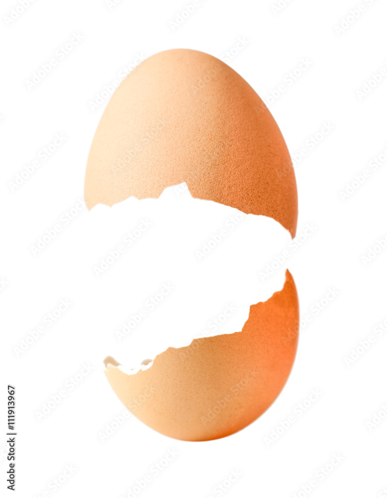 crash egg isolated on a white background crash egg isolated on a white background