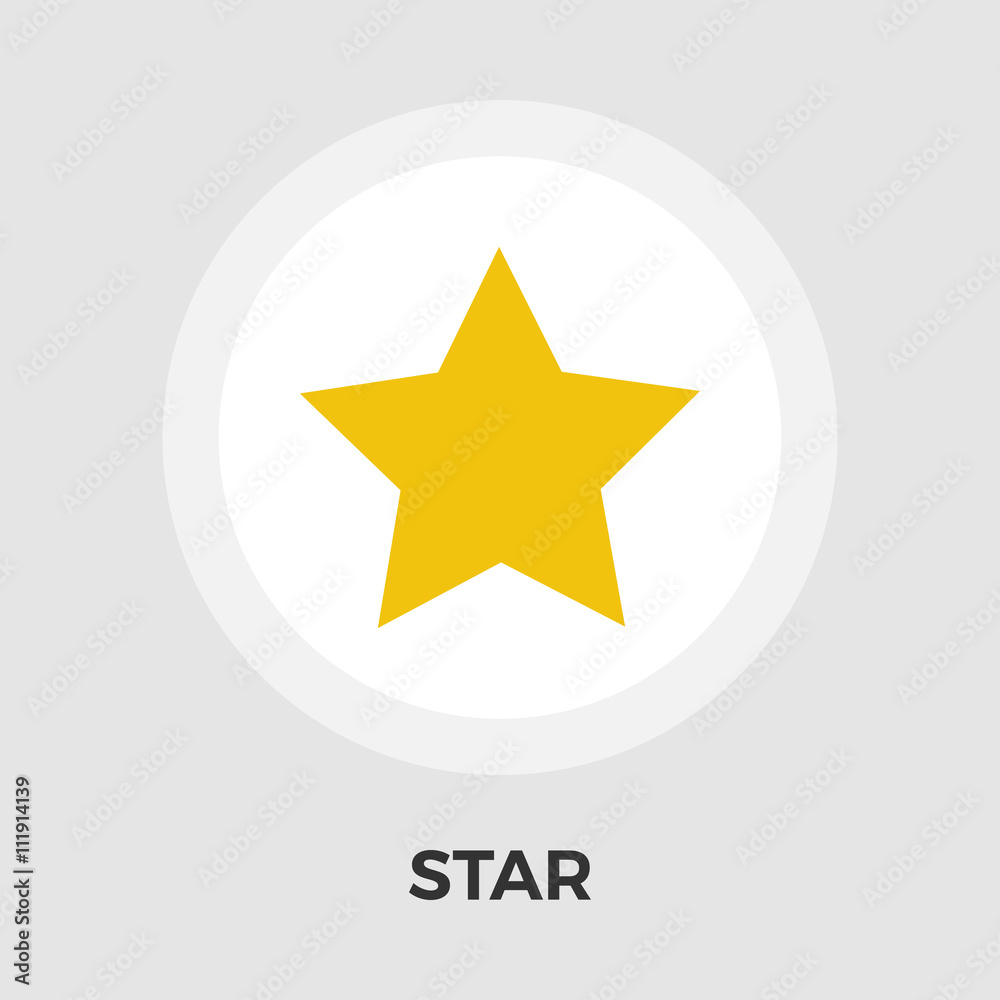 Star flat icon Star flat icon