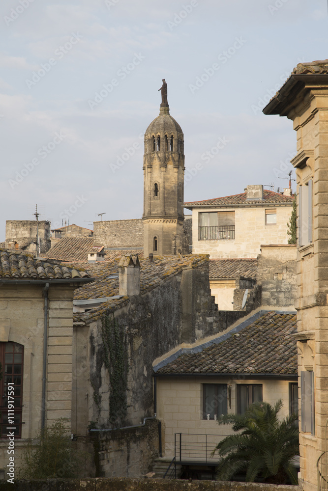 Church Tower Uzes, Provence