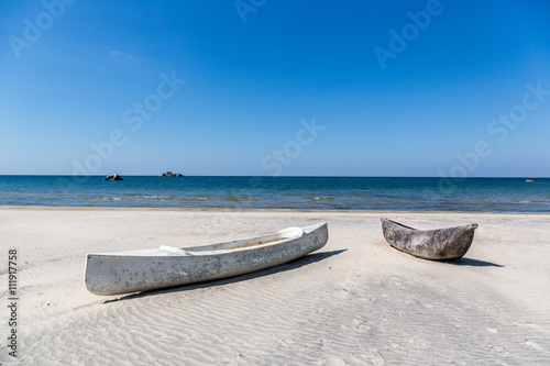 Beautiful view in Nkhata Bay in Malawi, Africa photo